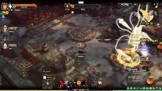 Tree of Savior 2nd CBT Level 90 Dungeon Party Questing