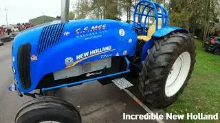 New Holland Pulling Tractor Based on Fordson Super Major & Power Major Ford Cargo Engine (180 HP)
