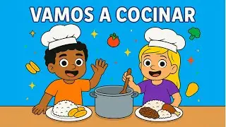 &iexcl;Vamos a Cocinar! 🍲🎶 Canci&oacute;n Infantil para Ni&ntilde;os | KidsJamSpot