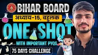 अध्याय-15, बहुलक | One Shot With Imp PYQs | Class-12th Chemistry Bihar Board | कक्षा-12 बिहार बोर्ड