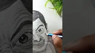 Mr Bean Drawing 😀😉#shorts #ytshorts #mrbean #drawing