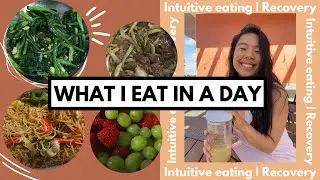 Full day of intuitive eating *NO restrictions NO DIETS* | What I eat in a day (Asian food)| Sam Elle