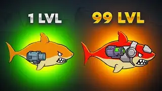 ЭВОЛЮЦИЯ АКУЛЫ В МОНСТРА! / Cyber Shark