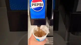 Pepsi Soda Refill at Sam&rsquo;s Club #asmr #asmrsounds #food #foodie #coffee #pov #drink