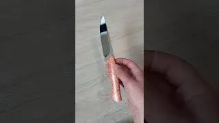 knifemaking. mirror polish.   #knife #mirror #handmade
