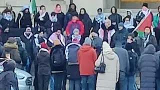 Direkt från tältlägret vid Göteborgs Universitet