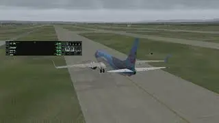 X Plane 11 Flug Stuttgart-Ibiza Tui 737-800