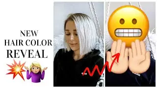 SHOCKING MY HUSBAND WITH A DRAMATIC HAIR COLOR CHANGE gone wrong