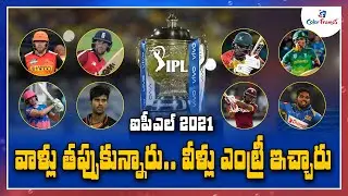 IPL 2021: Full List of Replacement Players Announced by Teams So far | Color Frames