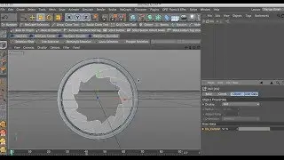 Creating An Iris Portal in Cinema 4D using a Cloner Object, Boolean Mask and some Simple Expresso