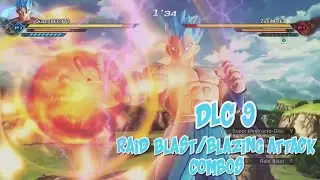 OP DLC 9 COMBOS RAID BLAST/BLAZING ATTACK!!!!