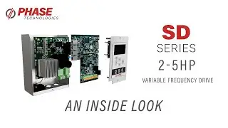 Anatomy of a Phase Technologies, SD Series, phase-converting VFD.