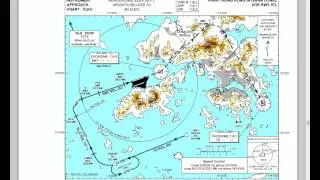 Reading a VOR approach Chart (tutorial)