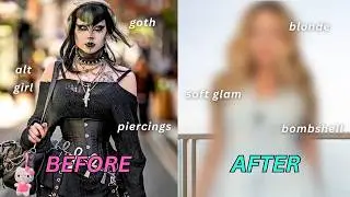 Goth Girl Pranks Mom With A 