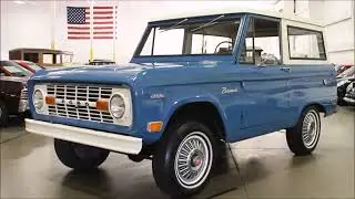 1969 Ford Bronco Blue