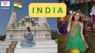 India Travel Vlog 2023: Navratri, Bollywood, Culture & Pure Magic with Ria & Rushi!