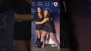 Poonam Pandey & Divya Agarwal Spotted Today at Birthday Party 🔥 #poonampandey #divyaagrawal #shorts