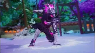Fortnite September Crew Pack - Burning Wolf & Protocol Back bling/Zen Axe harvester