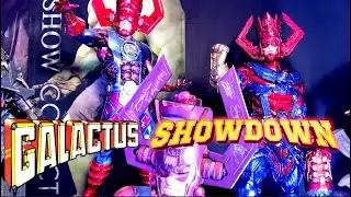 Icebreaker Galactus vs Sideshow OG Maquette vs Sideshow Bust plus 4 incoming galactus