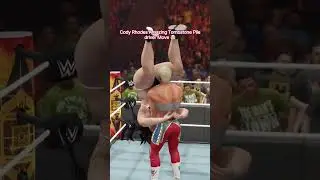 Cody Rhodes Amazing Tombstone Pile driver Move 🤯#pushpa #codyrodes #wwe #wweshorts