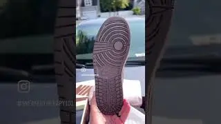 First look: Air Jordan 1 low Travis Scott velvet brown #sneaker #travisscott