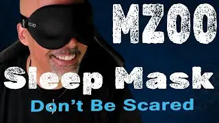 Avoid if scared of the dark! ...MZOO Sleep Eye Mask