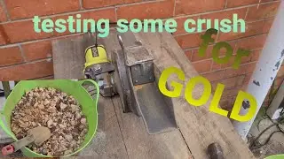 Mini Rock Crusher Connected To The New Addition