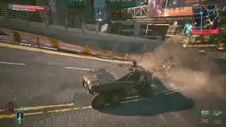 Cyberpunk 2077 Police Chase