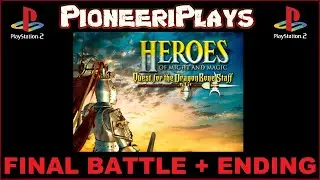 Heroes of Might and Magic: Quest for the DragonBone Staff (PS2) - Final Battle + Ending