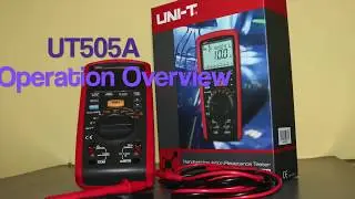 UT505A Insulation Tester Operation