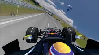 rFactor F1 2008 | Mark Webber wants to fly...
