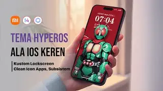Latest iOS Style HyperOS Theme || Have Cool Lockscreen Customization