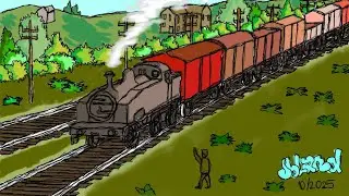 RAILROAD ART SPECIAL: The Original Thomas 