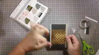 Busting through creative block by making a card using My Minds Eye paper