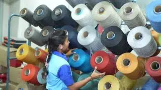 বিভিন্ন রঙের সুতার কন | Thread Cone Colors in  #textileindustry #ThreadCone #Thread #garmentor