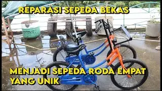 SEPEDA GANDENG SAMPING. CARA MEMBUAT SEPEDA RODA 4 Xperiment