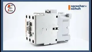 Sprecher + Schuh CA7-43-00 Contactor | 3-Pole, 240VAC, 22kW, DIN Rail, IP20