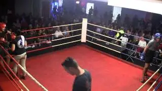 Gala de boxe Lafreni&egrave;re Duel Benjamin Rousse vs Micka&euml;l Rioux