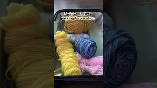 I love yarn🩷🧶#fypシ゚viral #vacation #yarn #crochet #yarnshopping #viralvideo