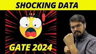 [Official] GATE 2024 SHOCKING DATA by IISC !!!