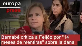 Bernabé critica a Feijóo por 