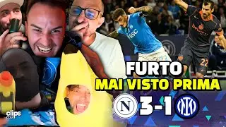 NAPOLI - INTER 3-1| ASSURDO QUELLO CHE &egrave; SUCCESSO! RIGORI INESISTENTI! CONTE VS LAUTARO! E GILMOUR?!