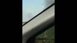 control burn next to railroad tracks