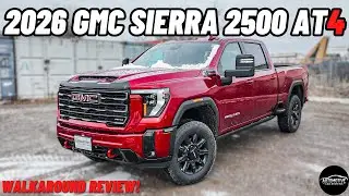 2026 GMC SIERRA 2500 AT4! | *Full Walkaround Review* | Is GMC A BETTER Option?!