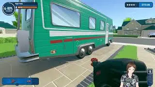 Cleaning the RV - Power Wash Simulator