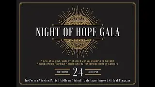 Amanda Hope Night of Hope Gala 2020