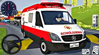 Emergency Rescue Ambulance Driving in City | Auto Life I Brasil | Android GamePlay 