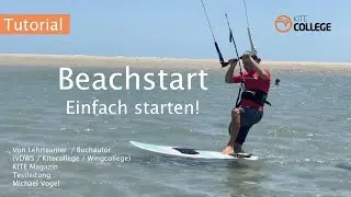 Kitecollege I Beachstart I Waveboard I Kiten lernen f&uuml;r Waveboard - Einsteiger
