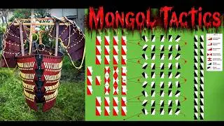 Mongol tactics and strategies on the battlefield vs. Persian forces