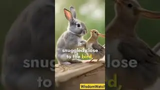 The wise Rabbit | Wise Rabbit #rabbit #kindness #shortviral